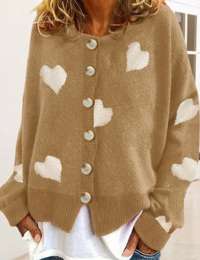 Emily | Hjärtcardigan