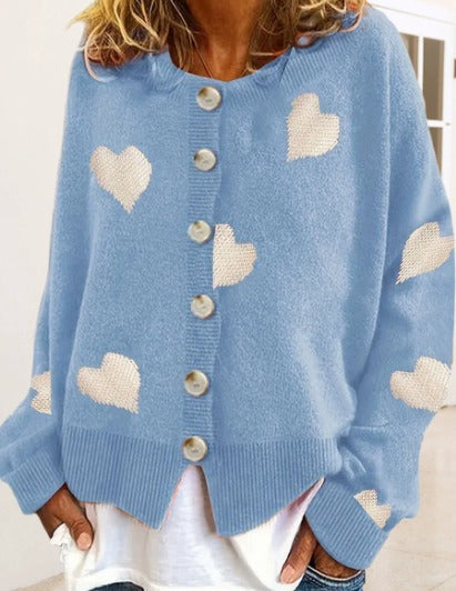Olivia | Hjärtcardigan