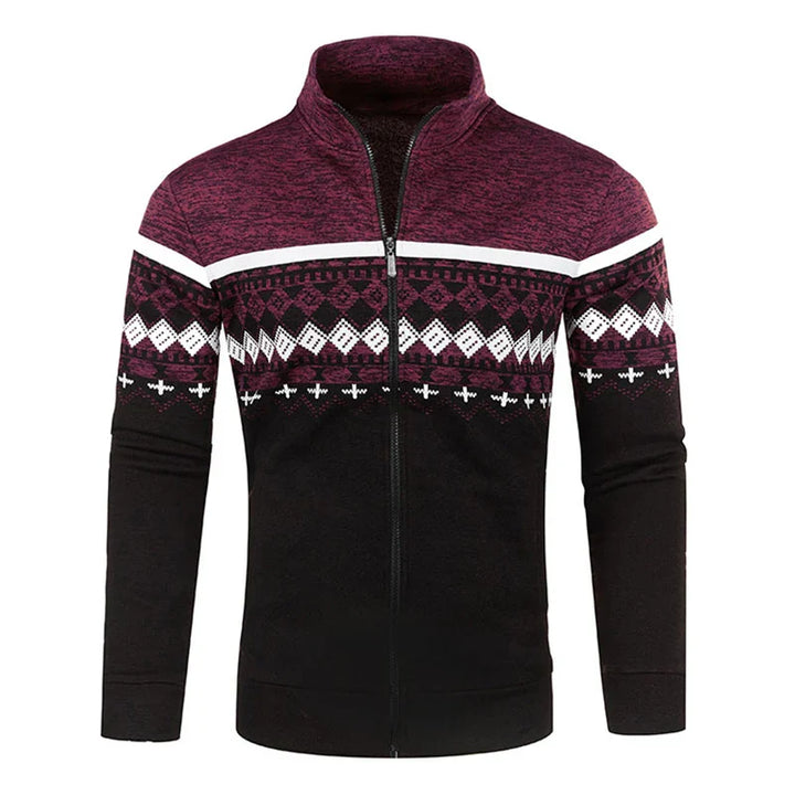 Luke | Zip-Up Vintage Cardigan