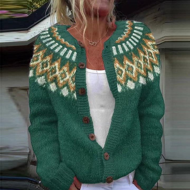 Natalia | Vintage Isländsk Cardigan
