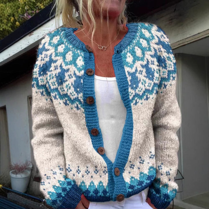 Eva | Vintage Isländsk Cardigan