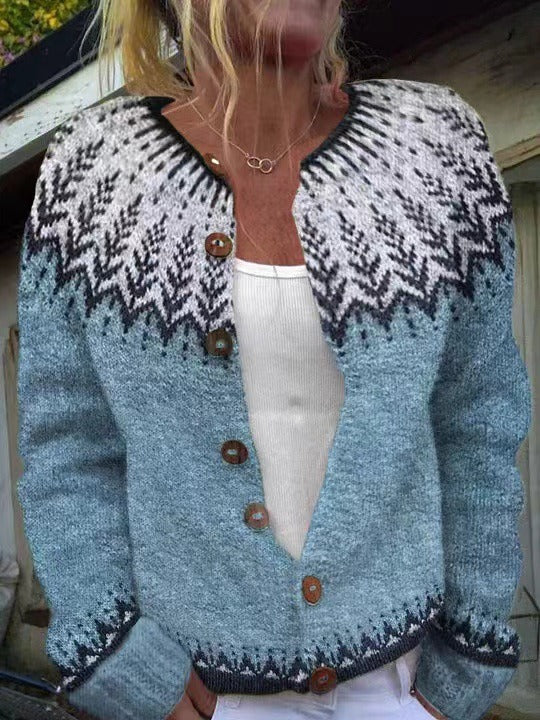 Clara | Vintage Isländsk Cardigan