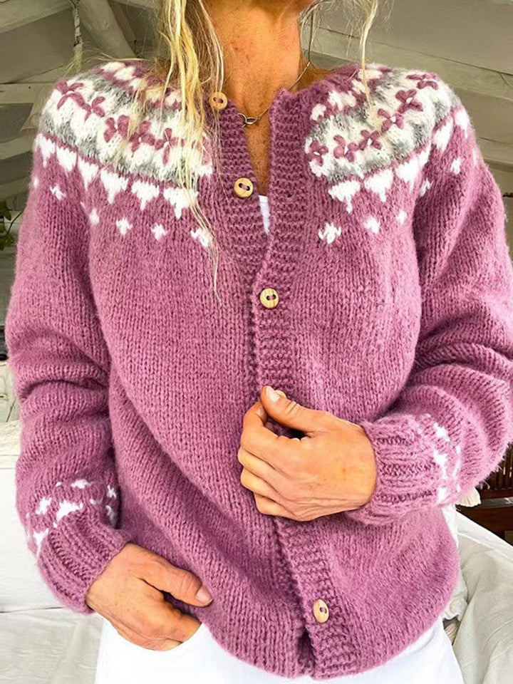 Maya | Vintage Isländsk Cardigan