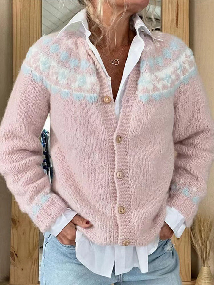 Sarah | Vintage isländsk cardigan