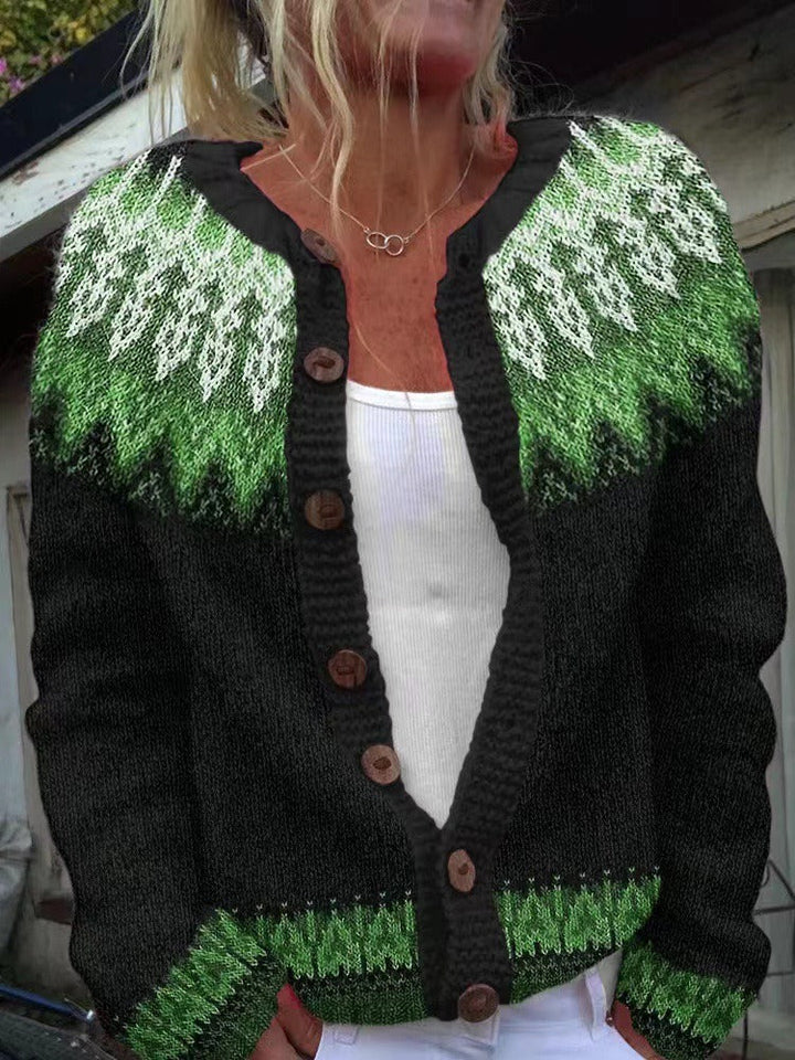 Sadie | Vintage Isländsk Cardigan