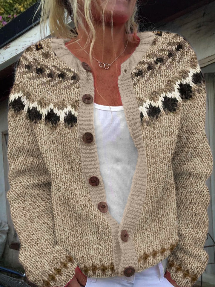 Aubree | Vintage Isländsk Cardigan