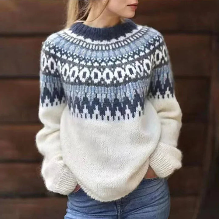 Maecey | Vintage Isländsk Tröja