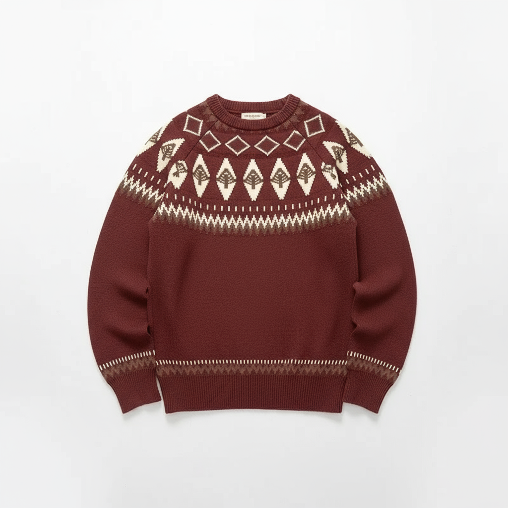 Ezra | Vintage Isländsk Tröja