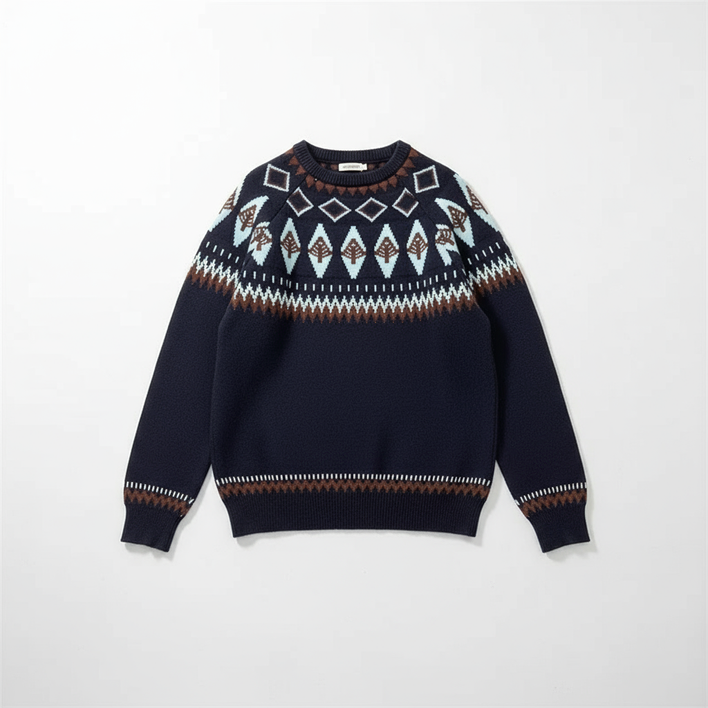Ezra | Vintage Isländsk Tröja