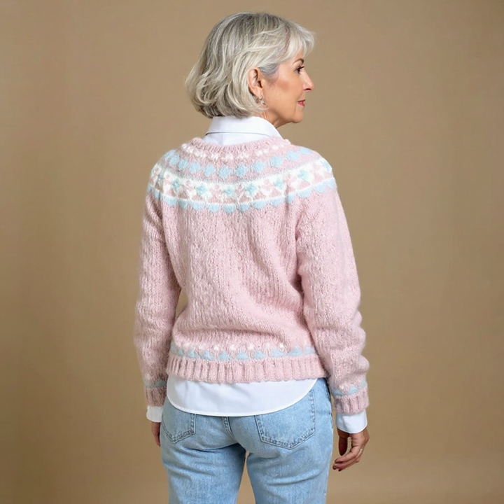 Sarah | Vintage isländsk cardigan