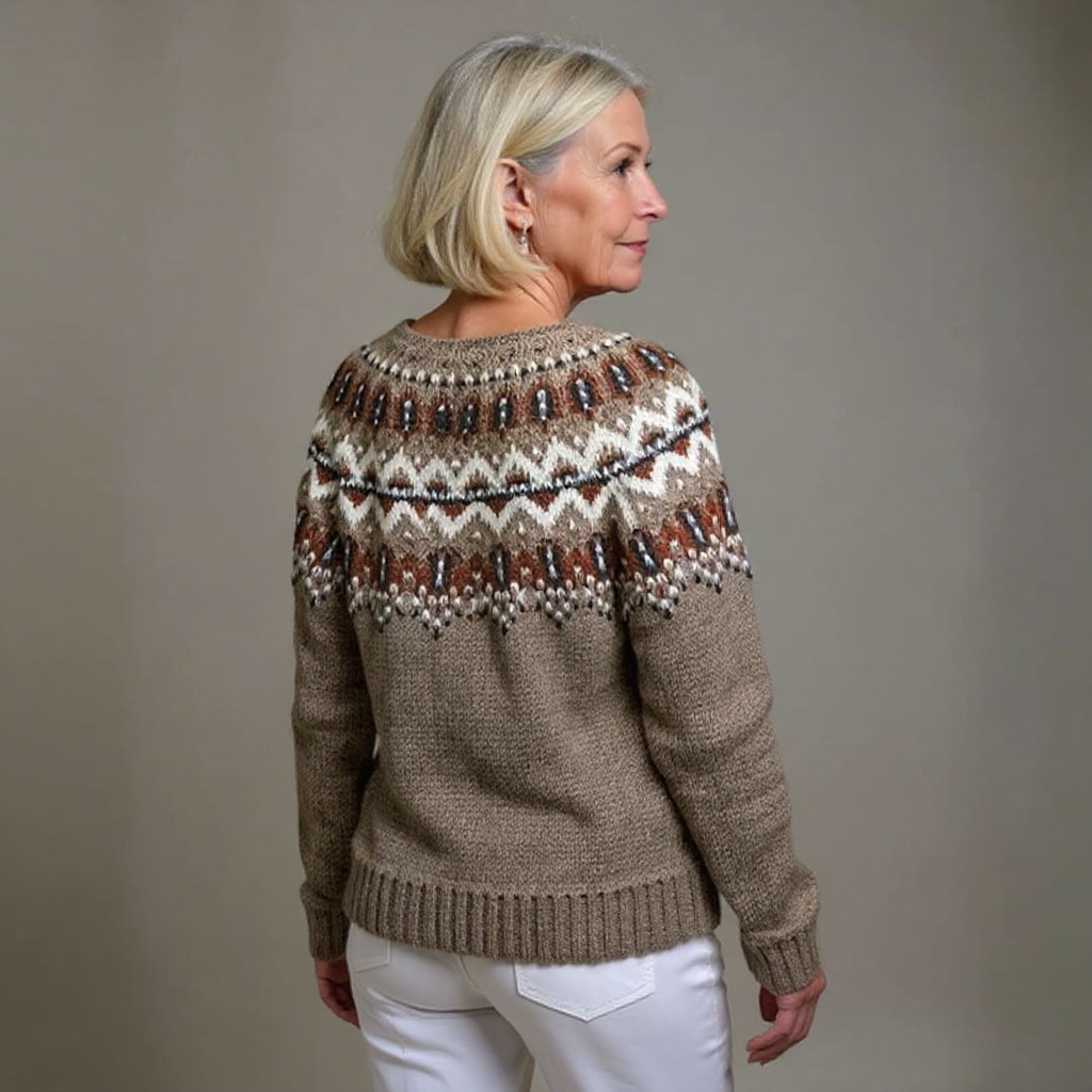 Adeline | Vintage Isländsk Cardigan