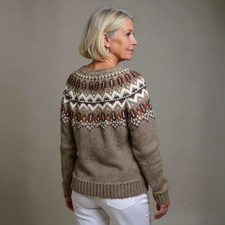 Adeline | Vintage Isländsk Cardigan