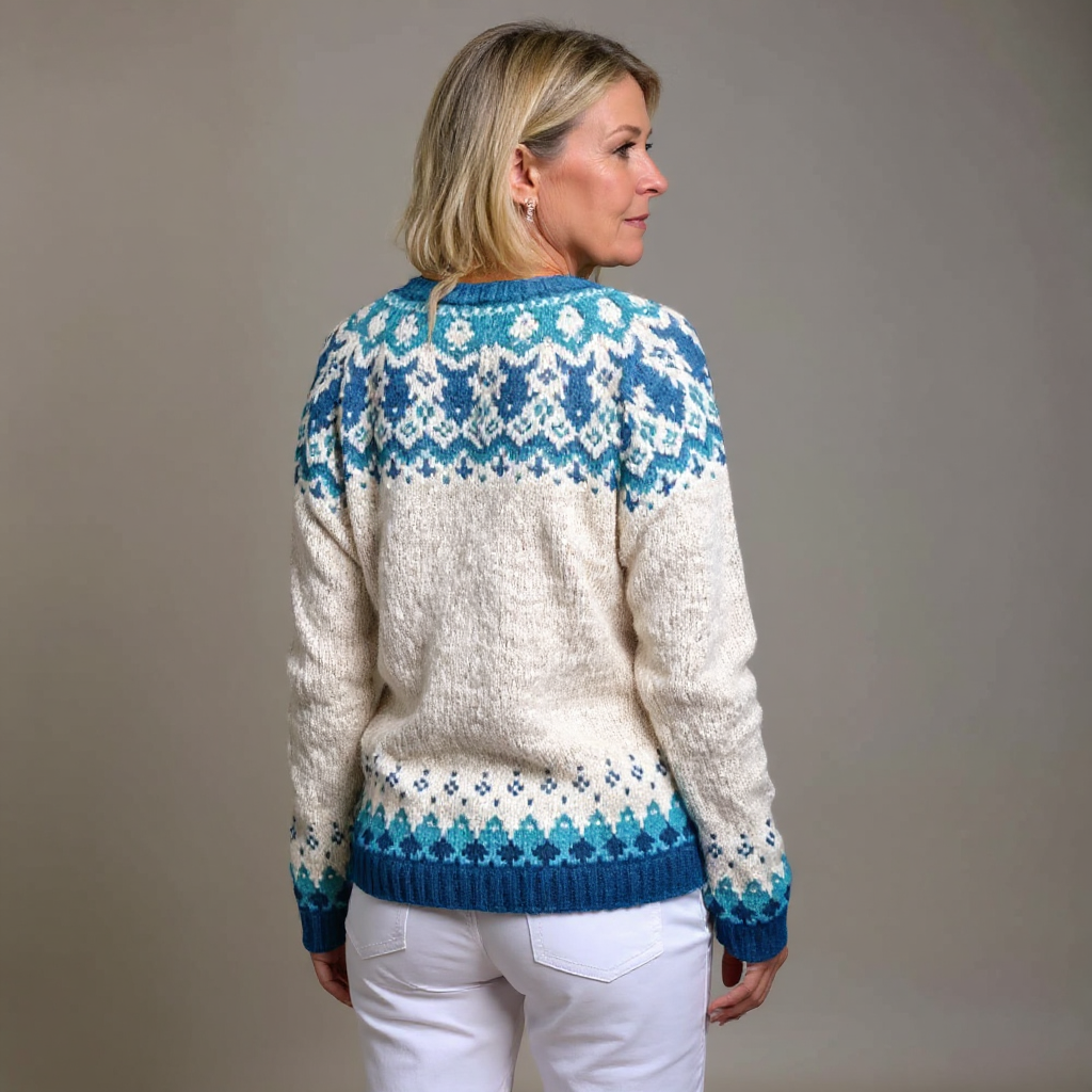 Eva | Vintage Isländsk Cardigan