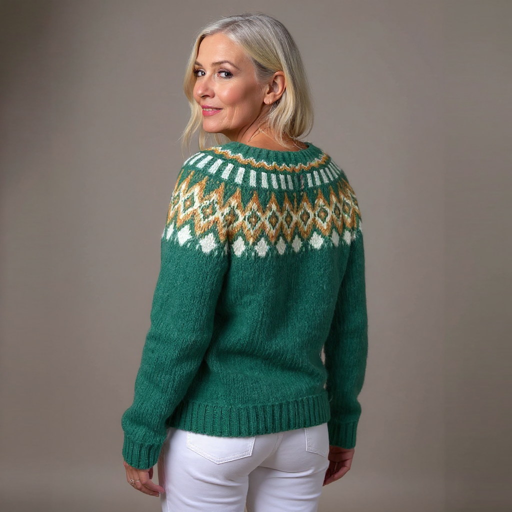 Natalia | Vintage Isländsk Cardigan