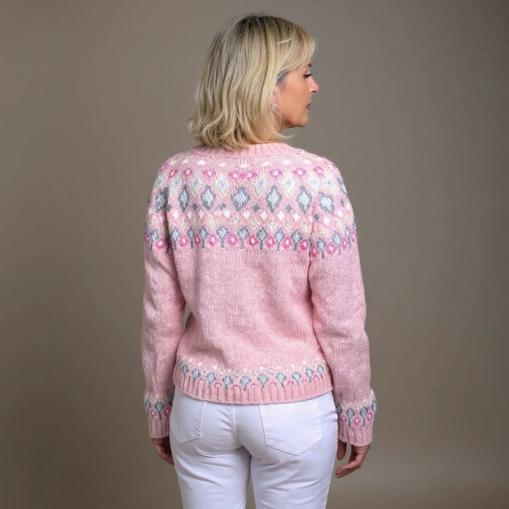 Hassel | Rosa Komfort Cardigan