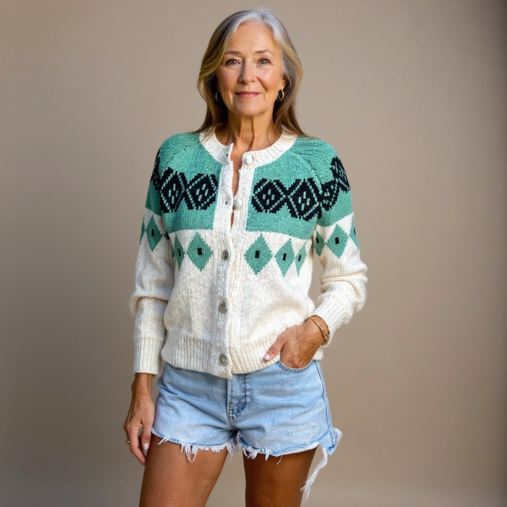 Allison | Vintage Isländsk Cardigan