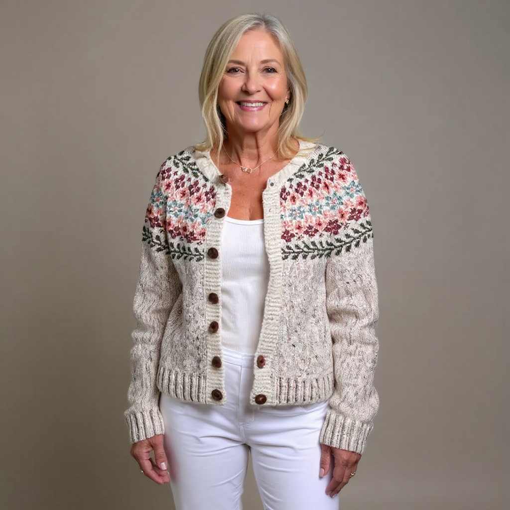 Madelyne | Vintage Isländsk Cardigan