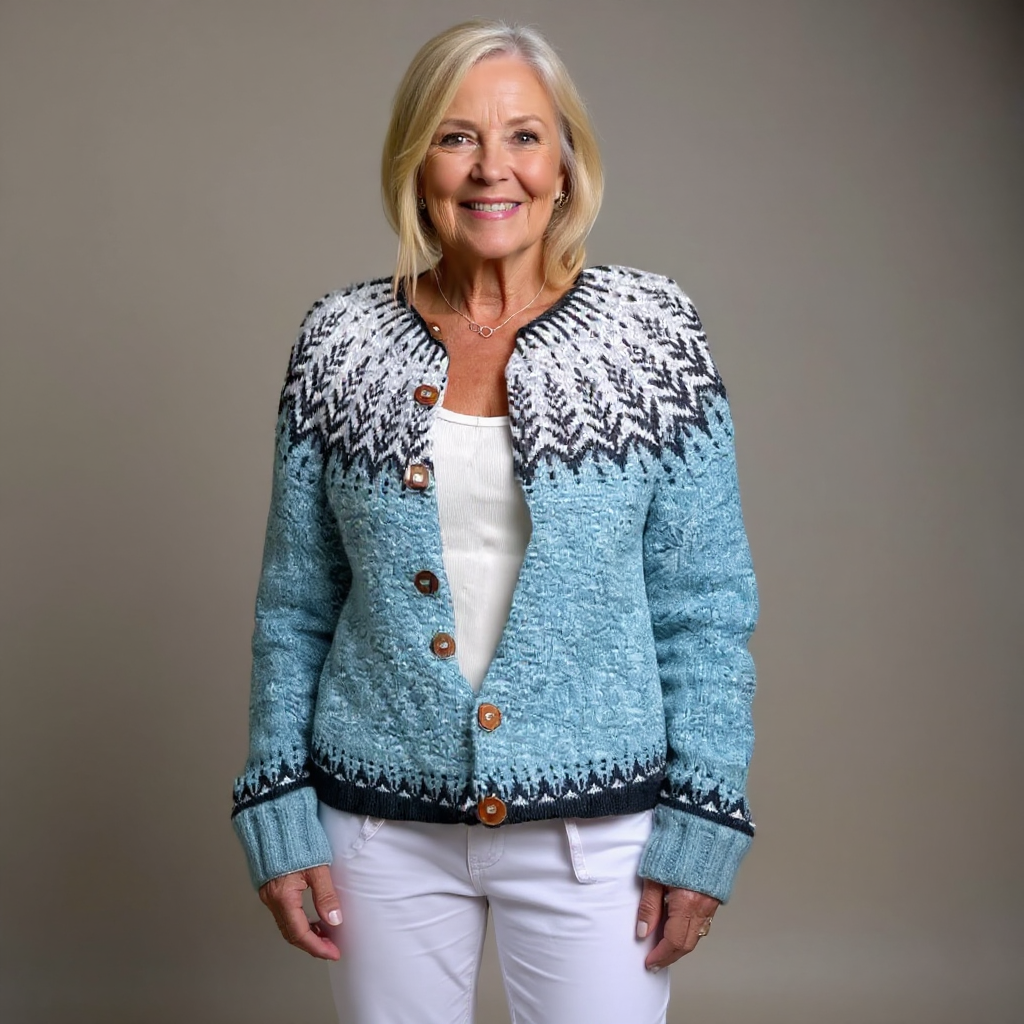 Clara | Vintage Isländsk Cardigan