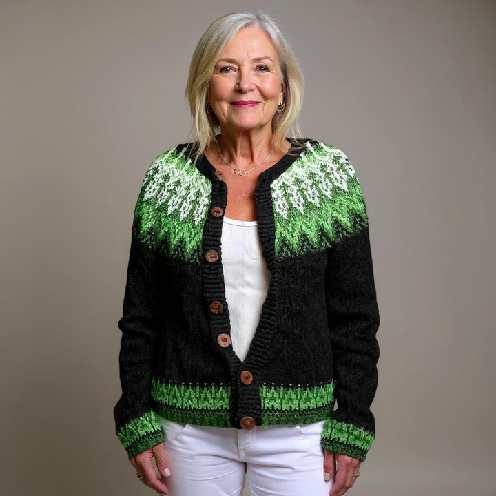Sadie | Vintage Isländsk Cardigan