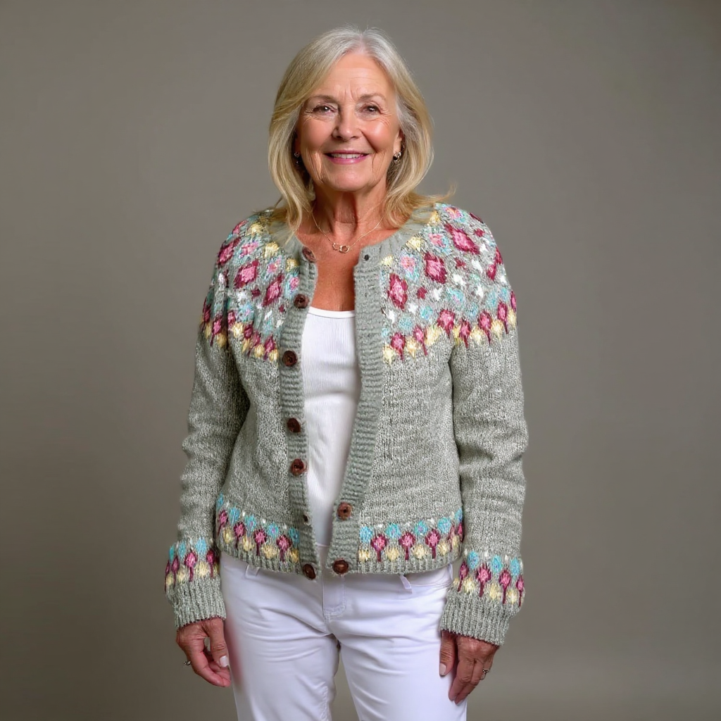 Madeline | Vintage Isländsk Cardigan