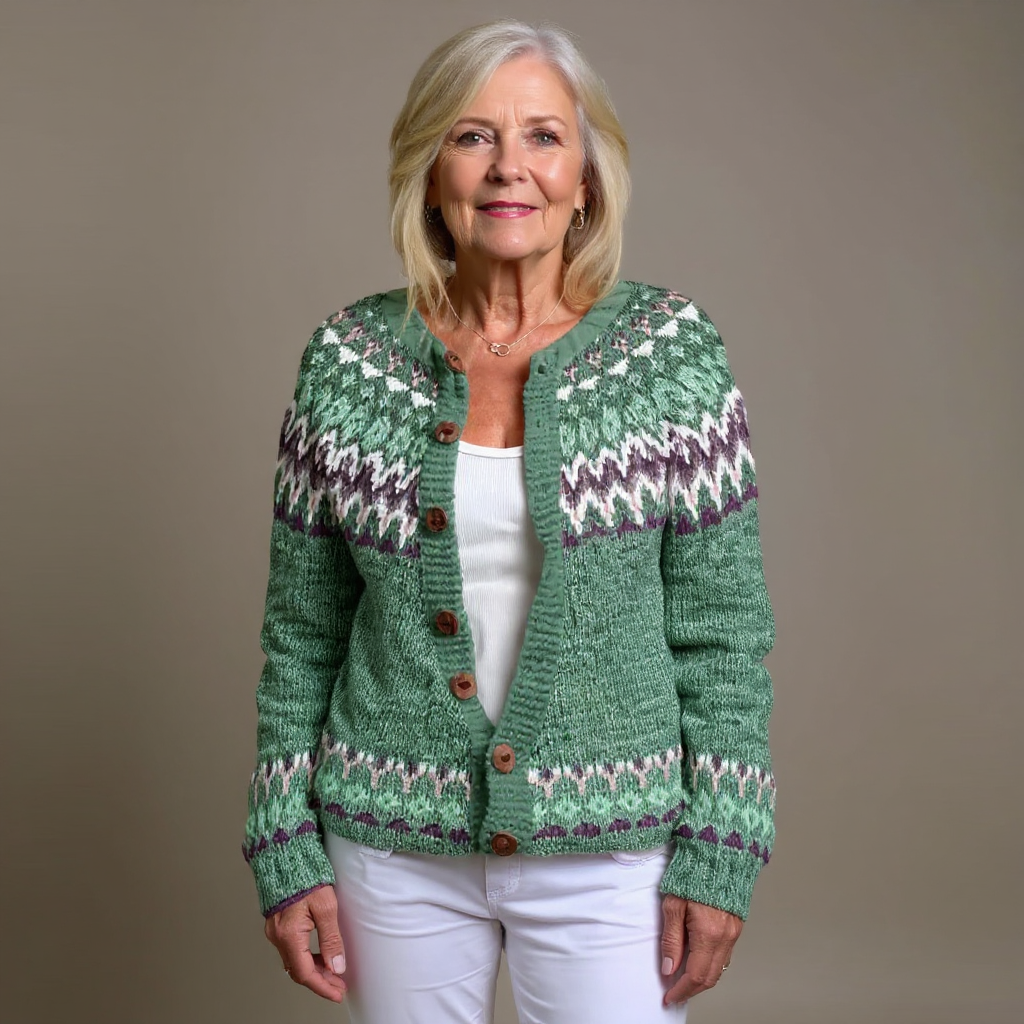 Delilah | Vintage Isländsk Cardigan