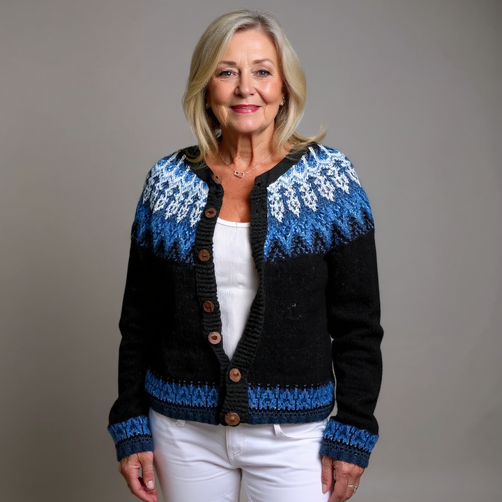 Givanna | Vintage Isländsk Cardigan