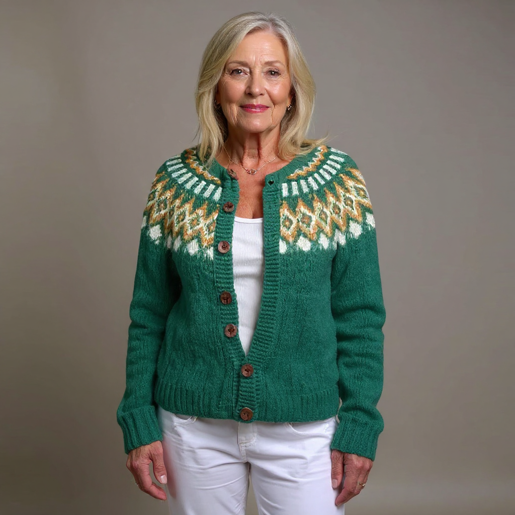 Natalia | Vintage Isländsk Cardigan